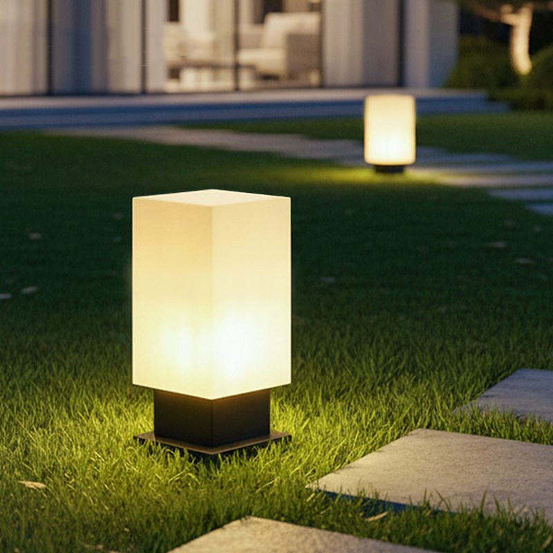 Outdoor Lighting For Garden - Luminous floor lamp courtyard solar LED