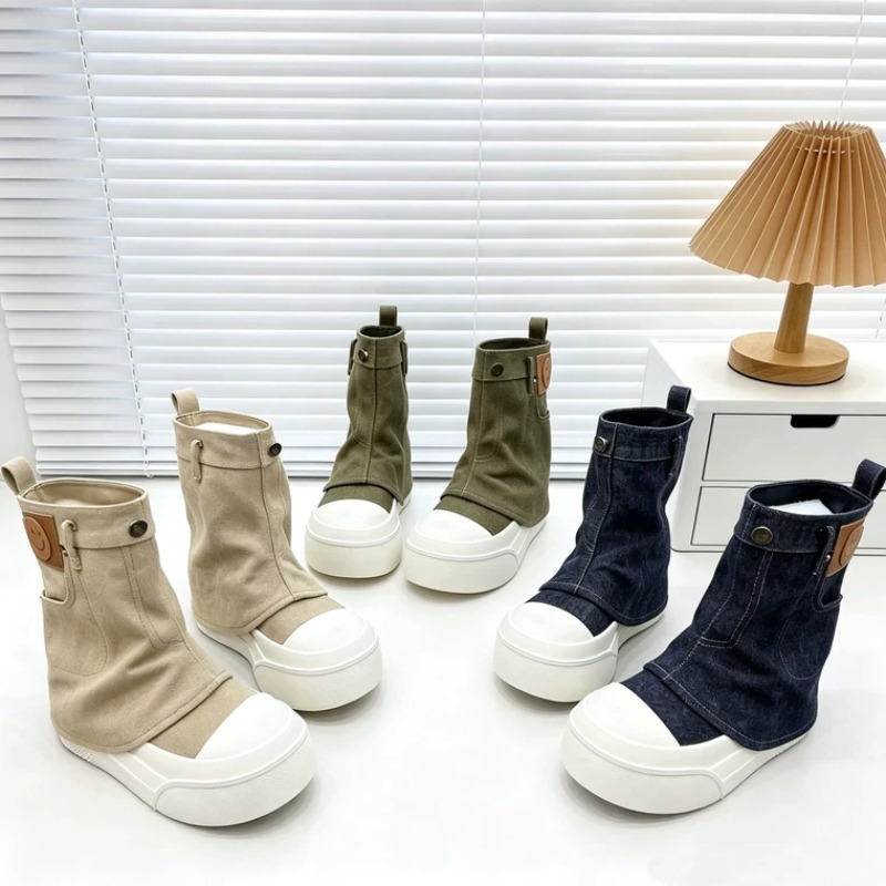 Outdoor Lighting Modern - 2026 Fashionable Round Toe Thick Soled