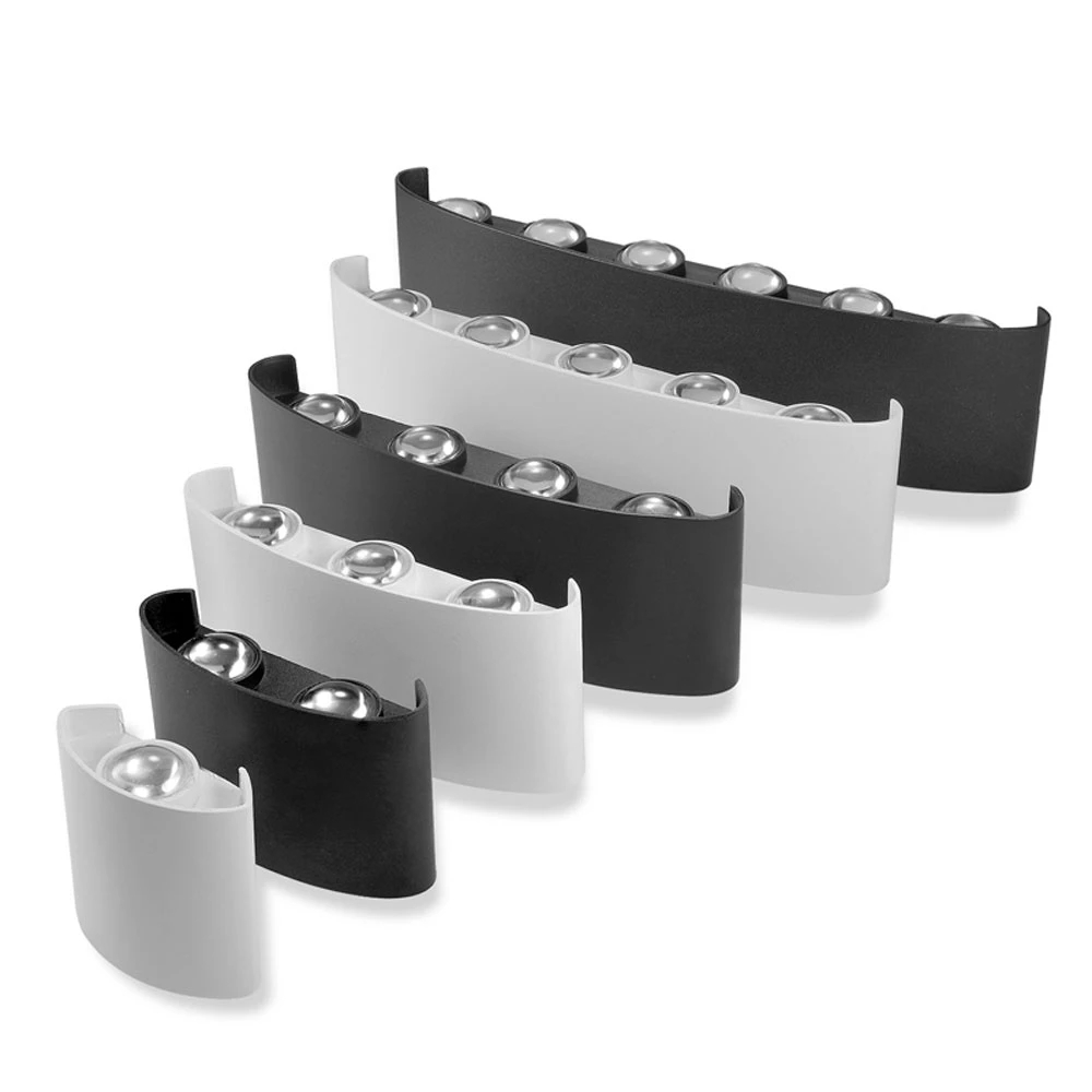 Xl Outdoor Lighting - LED Wall Light Aluminum Outdoor Waterproof