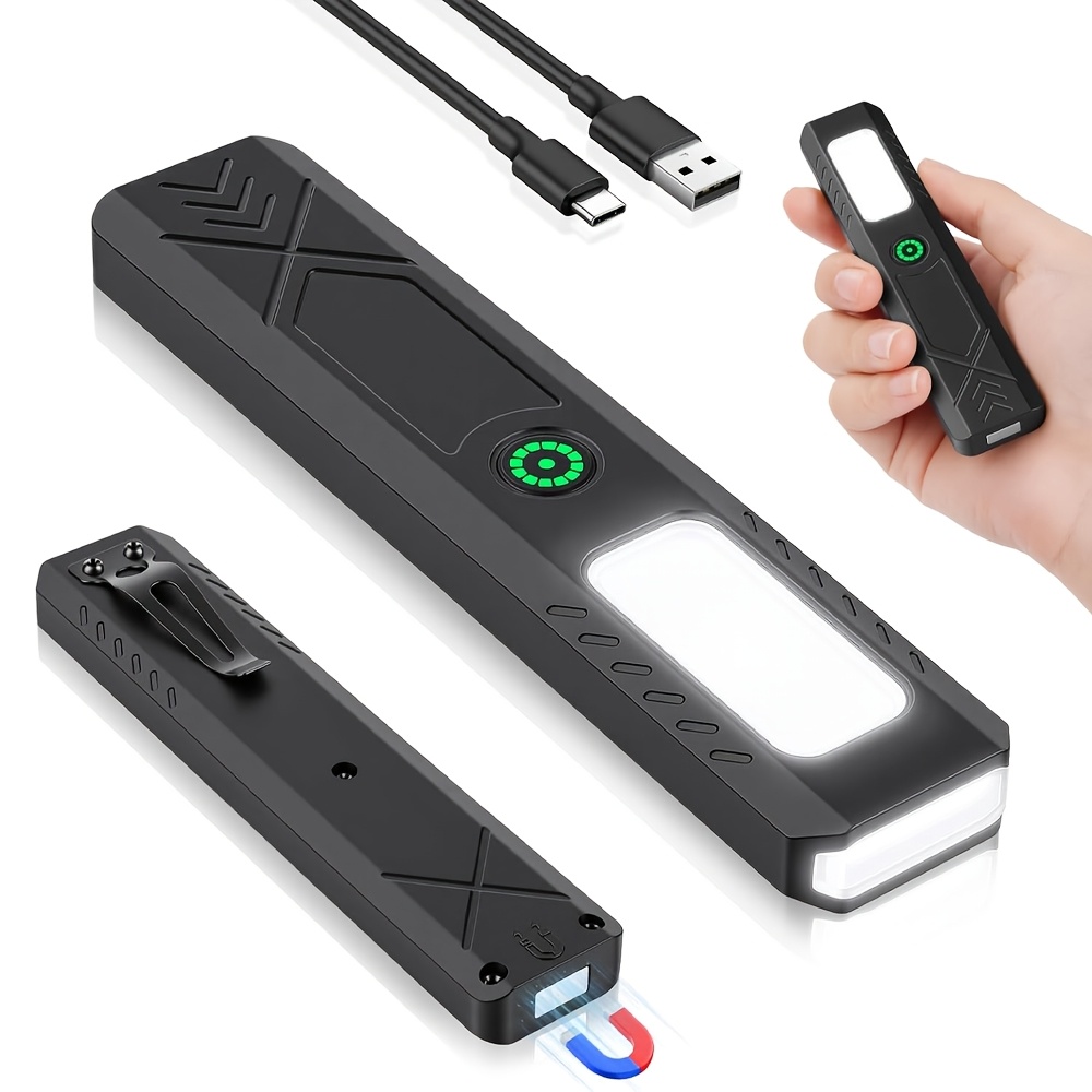 Outdoor Lighting Guide - Rechargeable LED Handheld Flashlight 600LM Powerful