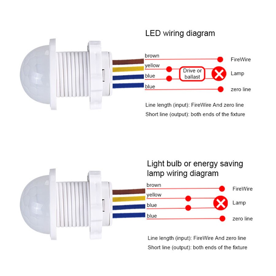 Outdoor Lighting With Motion Sensor - PIR Motion Sensor Detector Smart Switch
