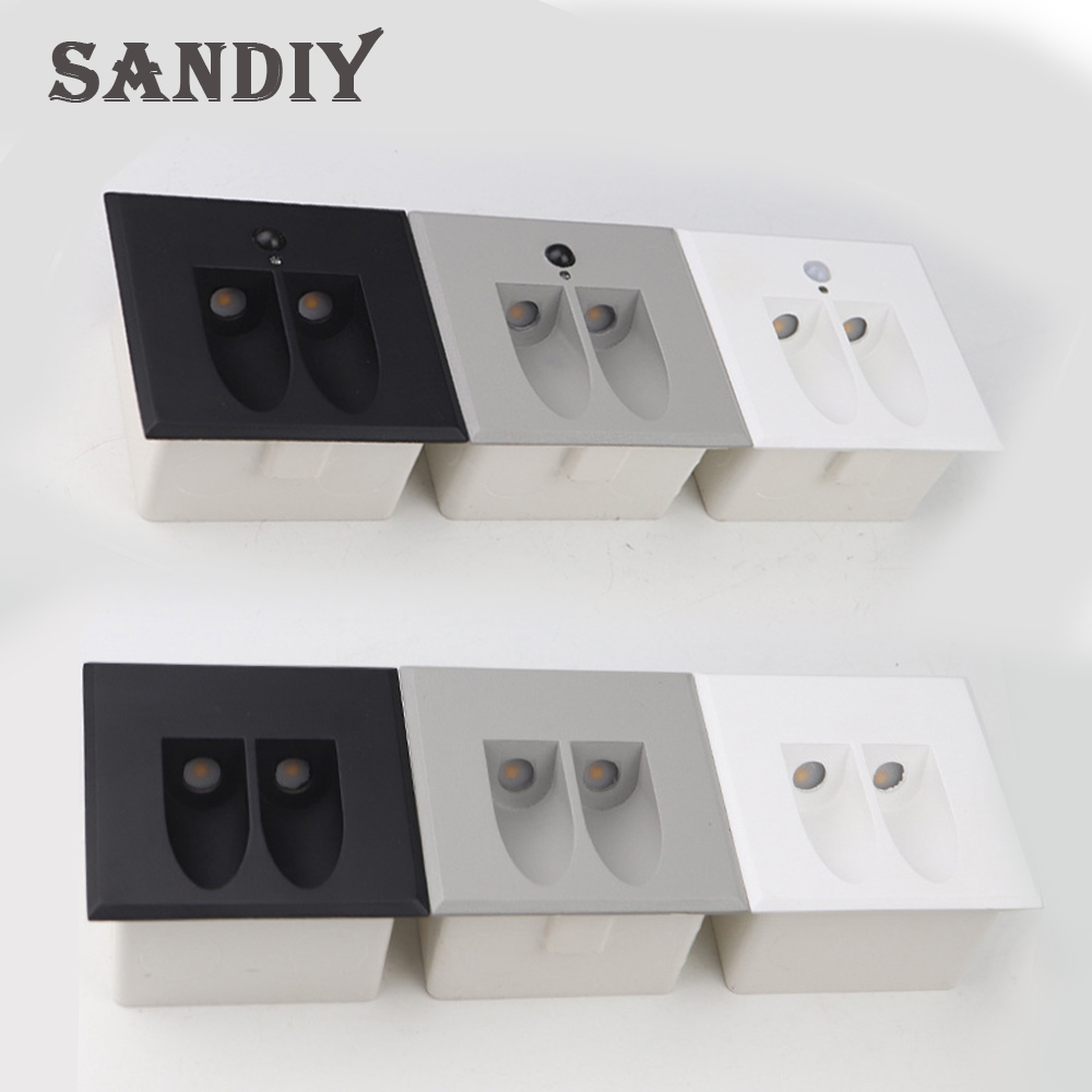 SANDIY Sensor Wall Lamp Waterp - Outdoor Lighting On Stairs ulasan dan harga