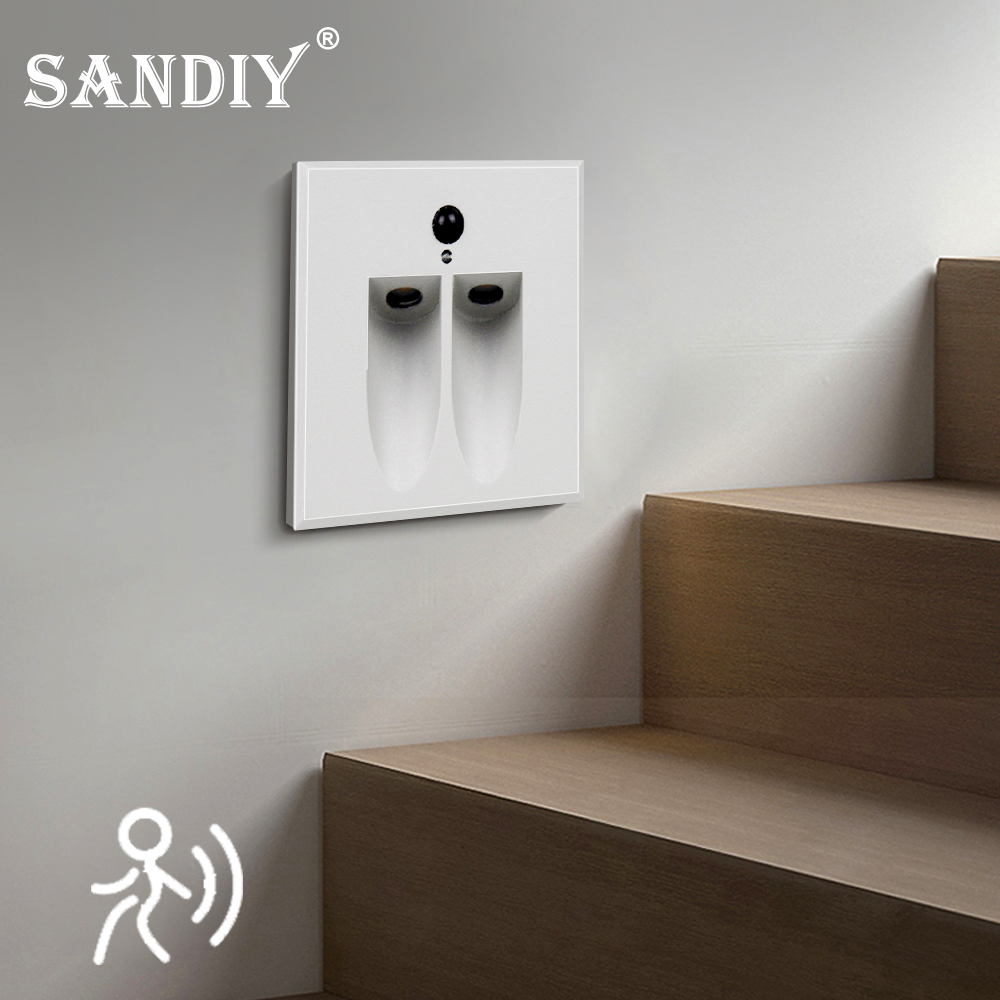 SANDIY Sensor Wall Lamp Waterp - Outdoor Lighting On Stairs ulasan dan harga