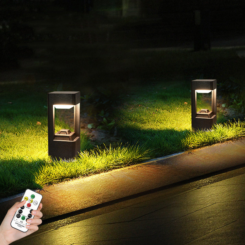 Luminous floor lamp courtyard  - Outdoor Lighting For Garden ulasan dan harga