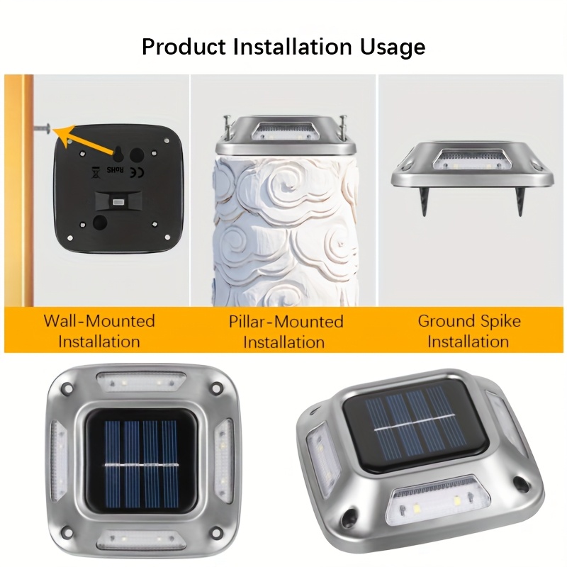 8Pcs Solar Path Lights Outdoor - Outdoor Lighting On Stairs ulasan dan harga