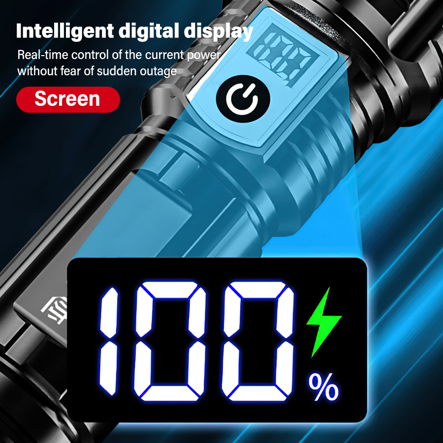 High Power 200000LM LED Flashl - Outdoor Lighting Usa ulasan dan harga
