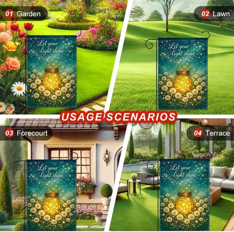 Garden Flag 12x18 Inch, Let Yo - Outdoor Lighting For Your Yard ulasan dan harga