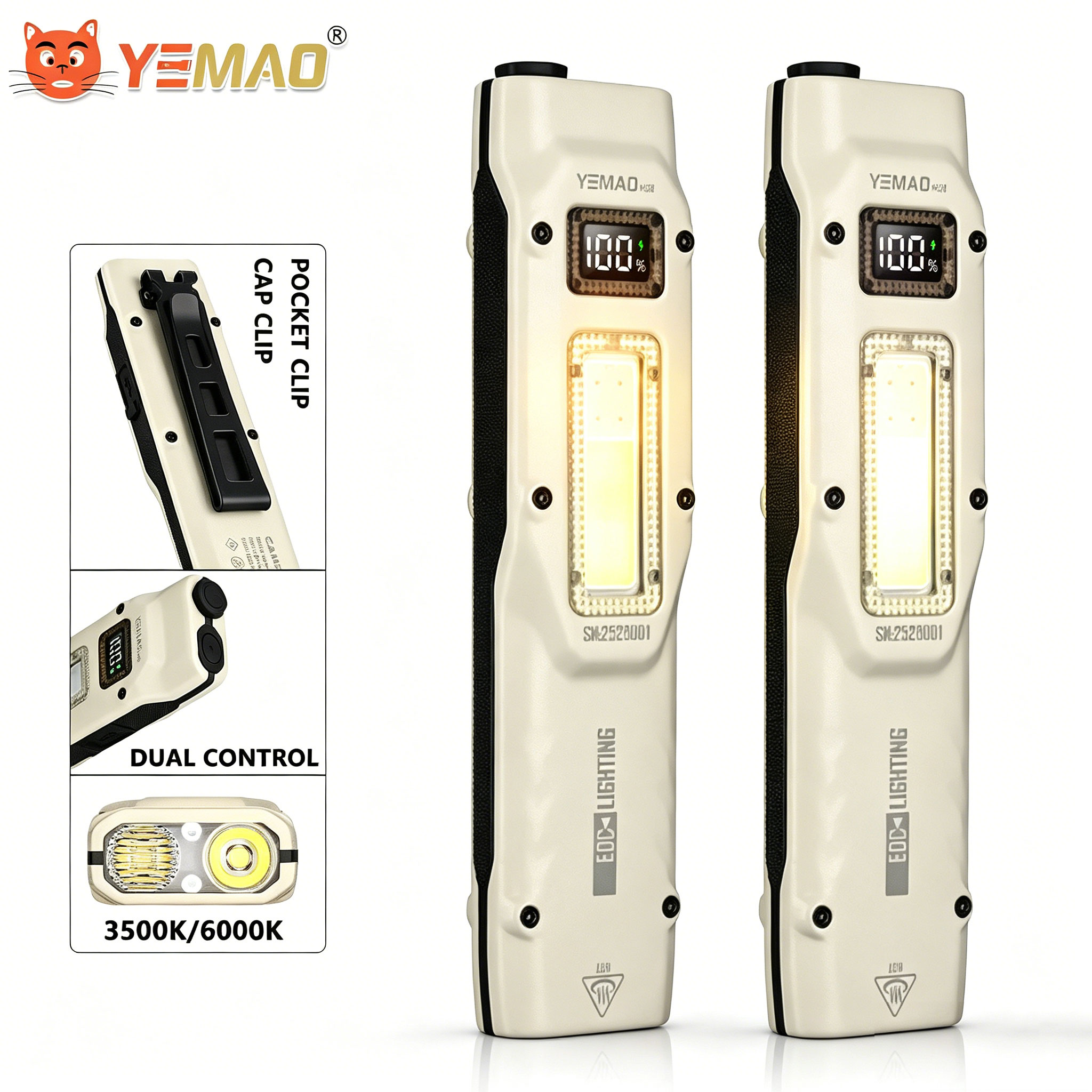 Portable 880LM YEMAO M28 Ultra - Outdoor Lighting Usa ulasan dan harga