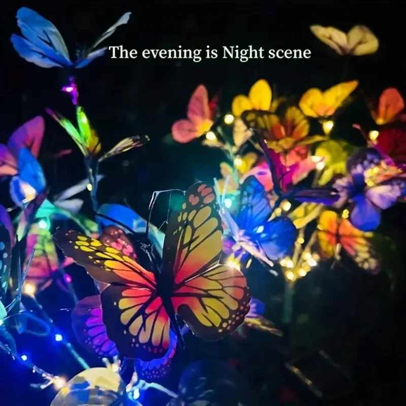 Solar LED Butterfly Garden Lig - Outdoor Lighting Wire ulasan dan harga
