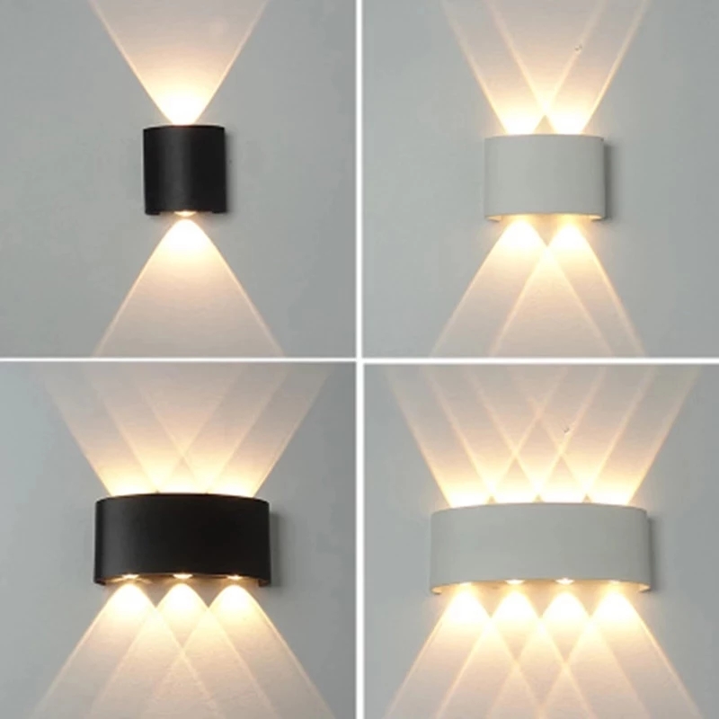 2W 4W 6W 8W 10W 12W LED Wall L - Xl Outdoor Lighting ulasan dan harga