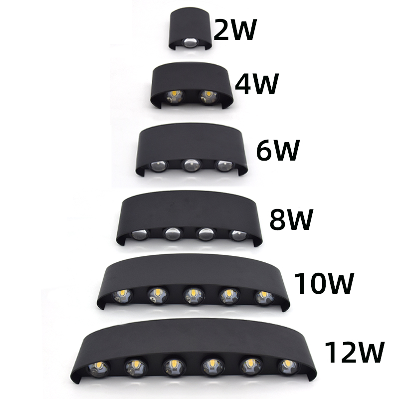 2W 4W 6W 8W 10W 12W LED Wall L - Xl Outdoor Lighting ulasan dan harga
