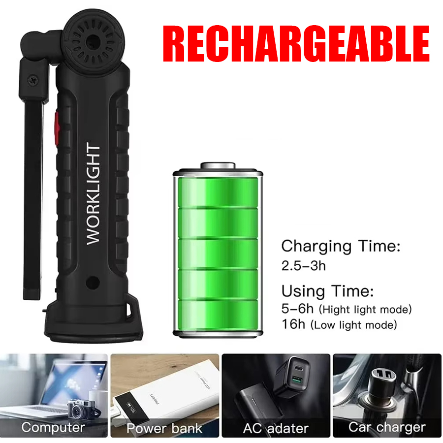 Portable LED Flashlight with M - Outdoor Lighting Usa ulasan dan harga