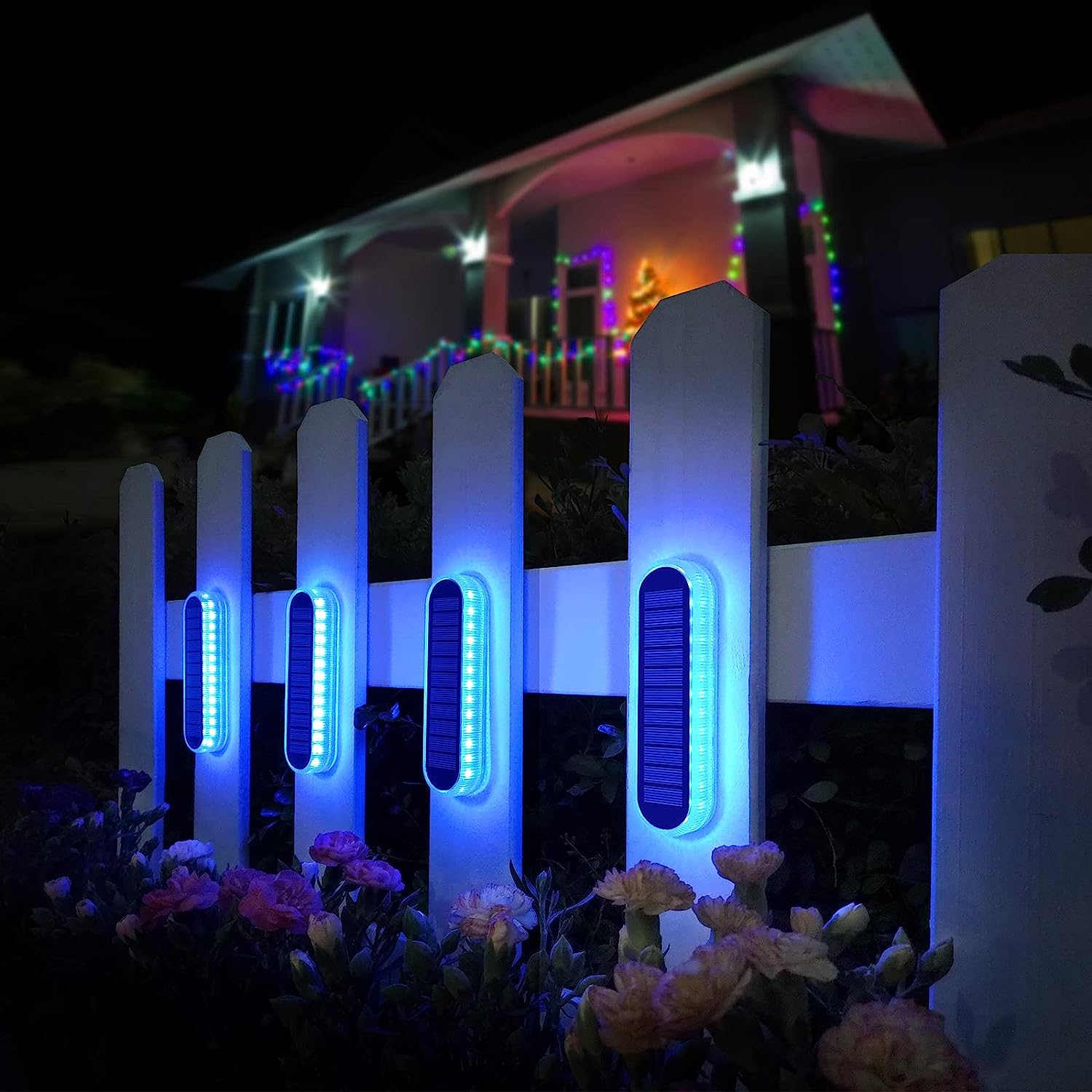 5 Years Lifespan 4 Pack Solar  - Outdoor Lighting On Stairs ulasan dan harga