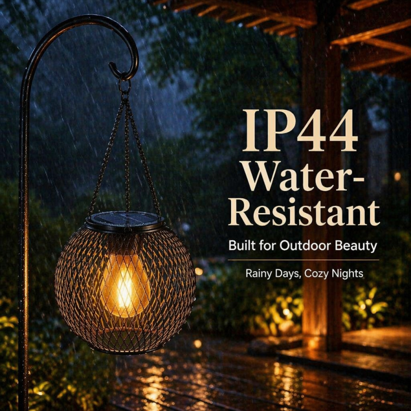 Solar Powered LED Hanging Floo - Outdoor Lighting Guide ulasan dan harga