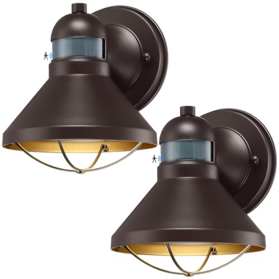 2 Pack Motion Sensor Outdoor L - Outdoor Lighting With Motion Sensor ulasan dan harga