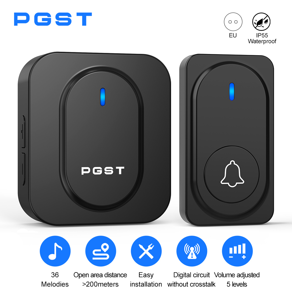 PGST Wireless Doorbell 36 Chim - Outdoor Lighting Install ulasan dan harga