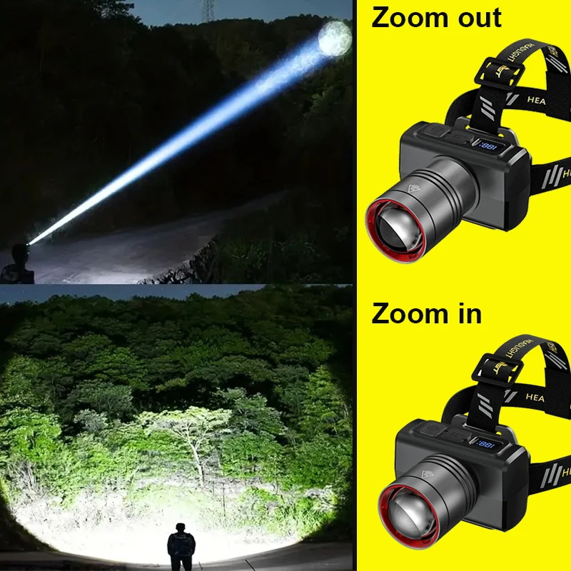 2026 LED digital Rechargeable  - Outdoor Lighting With Motion Sensor ulasan dan harga