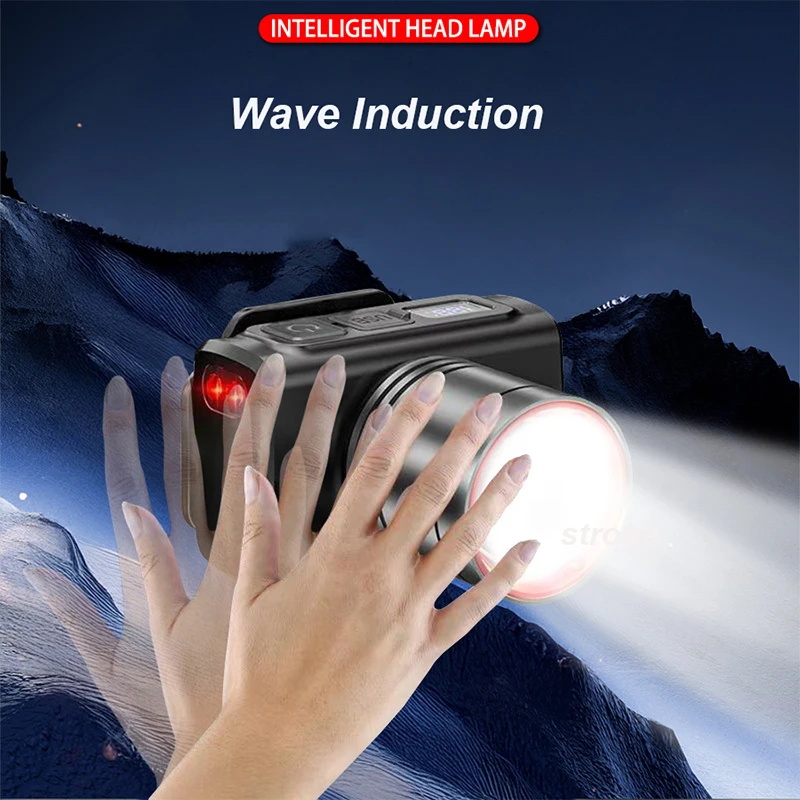 2026 LED digital Rechargeable  - Outdoor Lighting With Motion Sensor ulasan dan harga