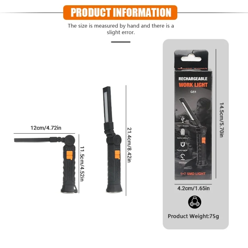 Portable COB LED Flashlight US - Outdoor Lighting Usa ulasan dan harga