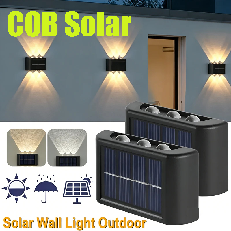 COB Solar Wall Lamp Outdoor Wa - Outdoor Lighting Waterproof ulasan dan harga