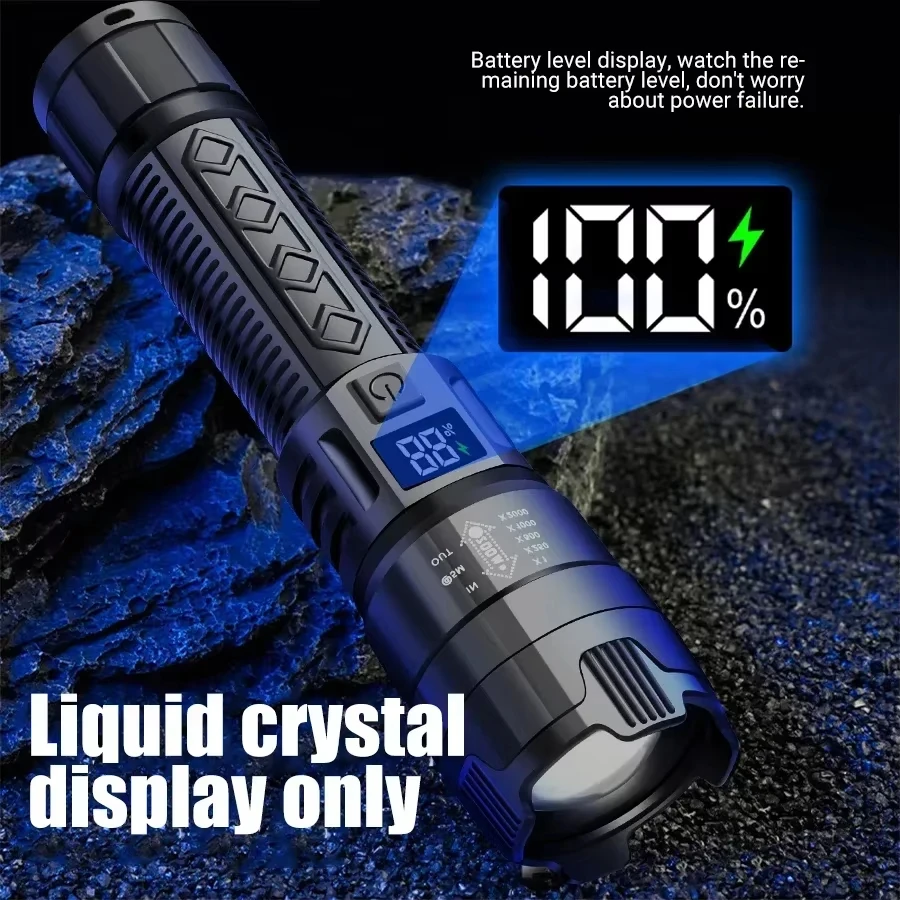 Tactical LED Flashlight 2000LM - Outdoor Lighting Usa ulasan dan harga