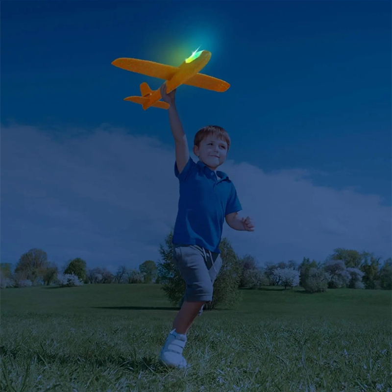 Electric Foam Plane Glider Han - Outdoor Lighting Guide ulasan dan harga