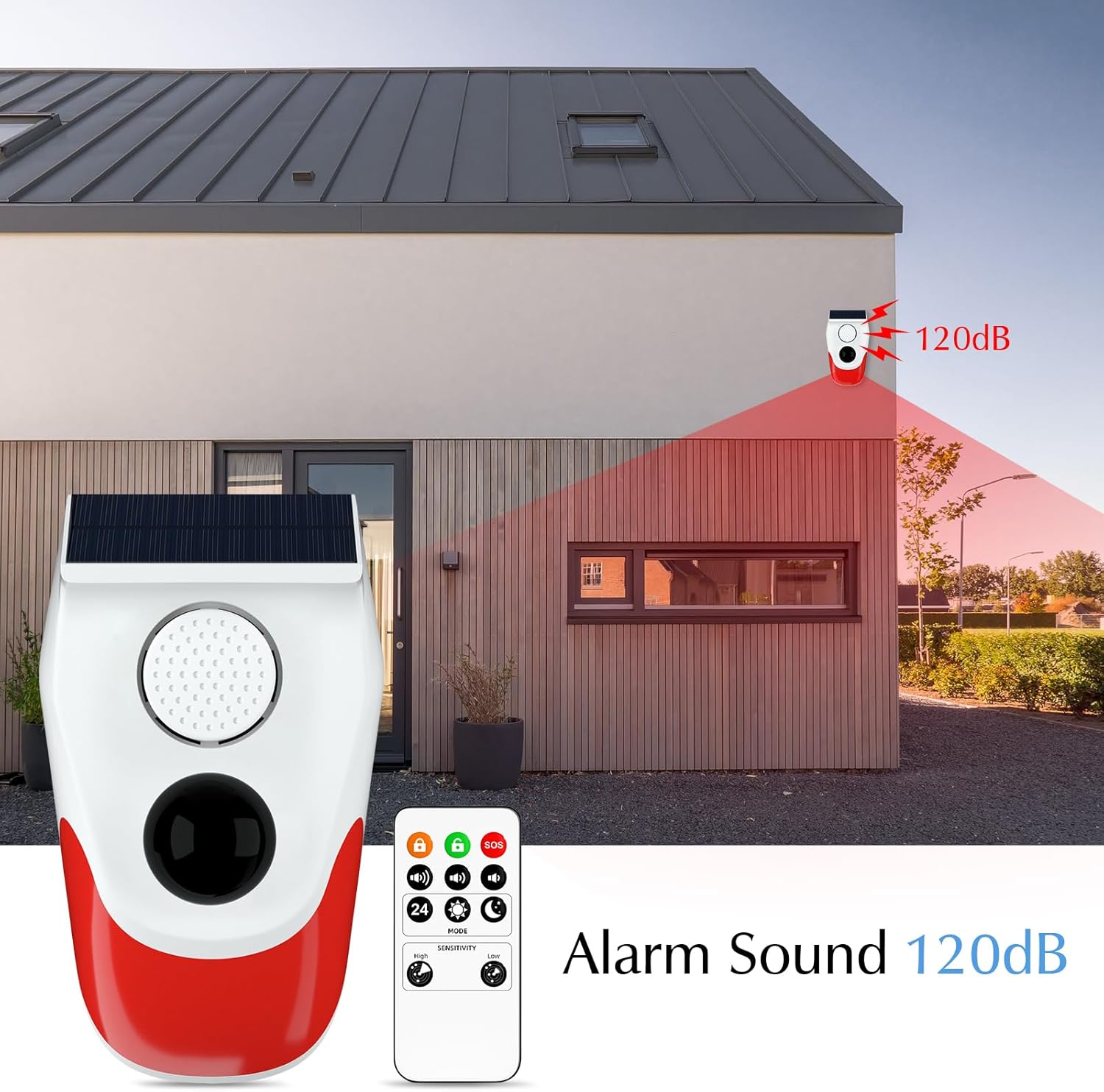 Solar Motion Sensor Outdoor Al - Outdoor Lighting With Motion Sensor ulasan dan harga