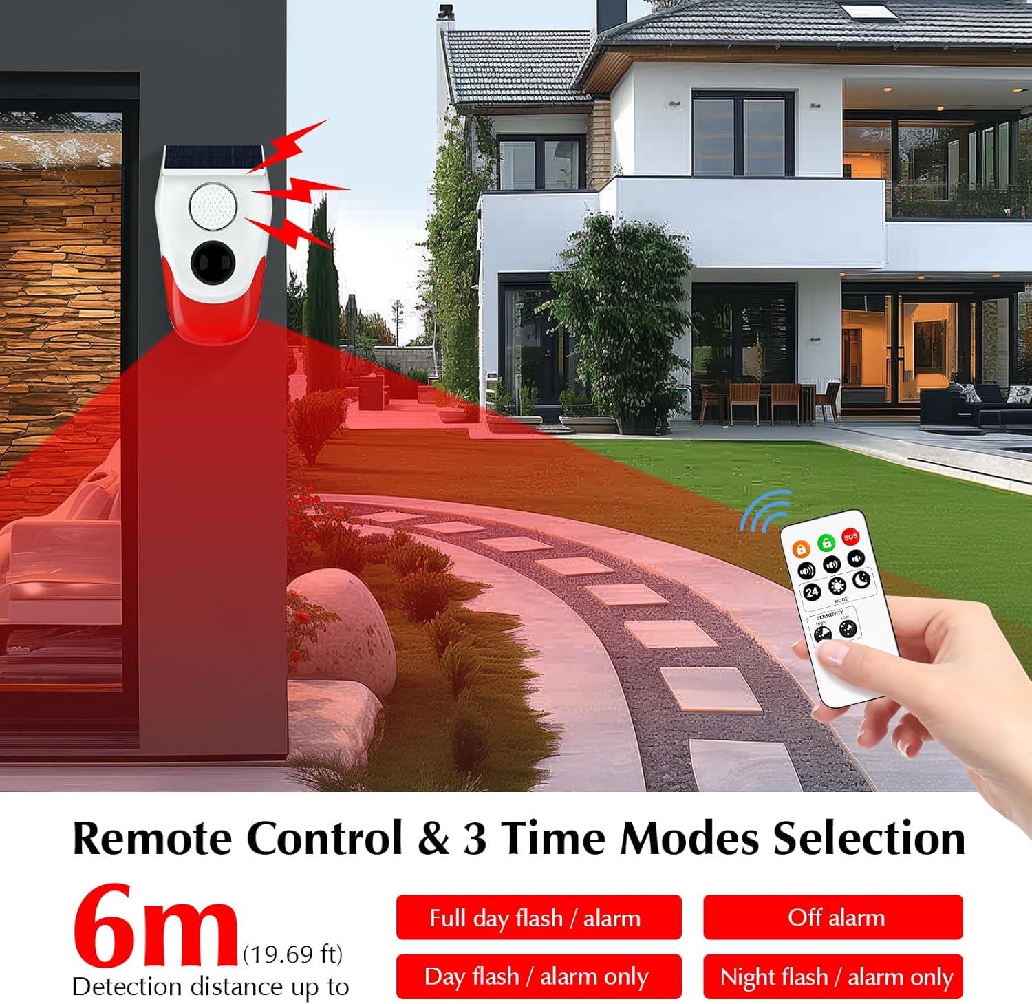Solar Motion Sensor Outdoor Al - Outdoor Lighting With Motion Sensor ulasan dan harga