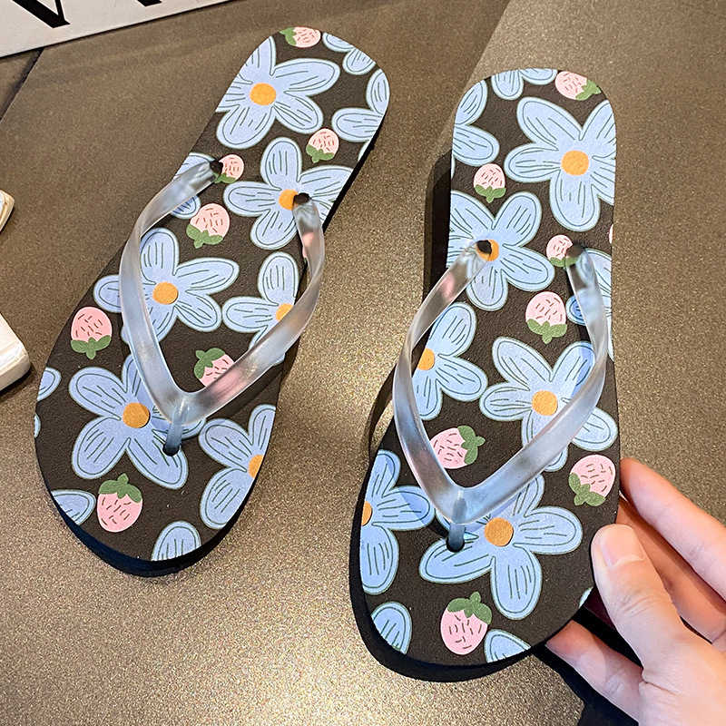 New Flower Beach Slippers Wome - Outdoor Lighting For Your House ulasan dan harga