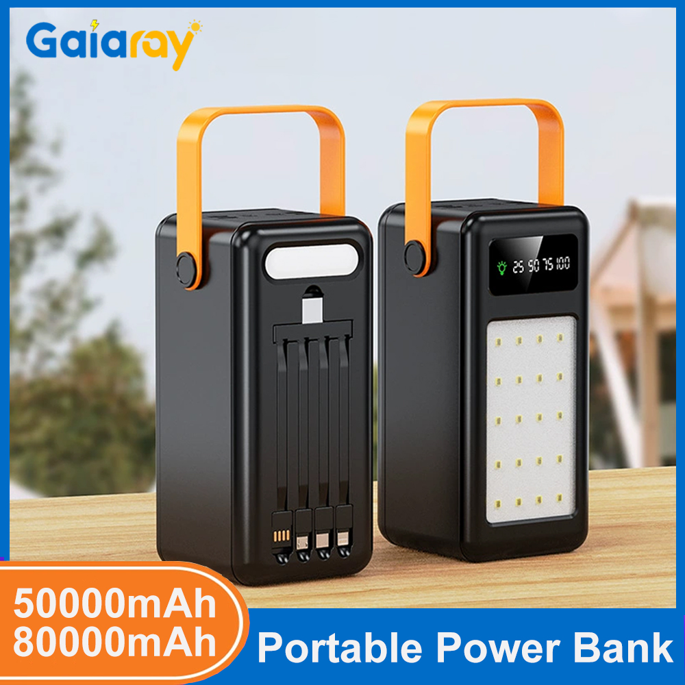 50000mAh 80000mAh Portable Pow - Outdoor Lighting Usa ulasan dan harga