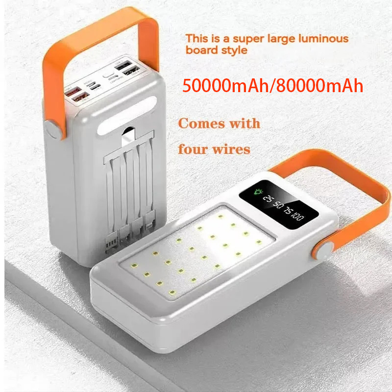 50000mAh 80000mAh Portable Pow - Outdoor Lighting Usa ulasan dan harga