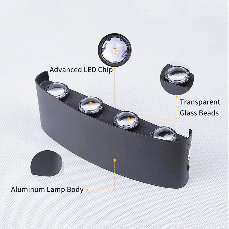 LED Wall Light Aluminum Outdoo - Xl Outdoor Lighting ulasan dan harga