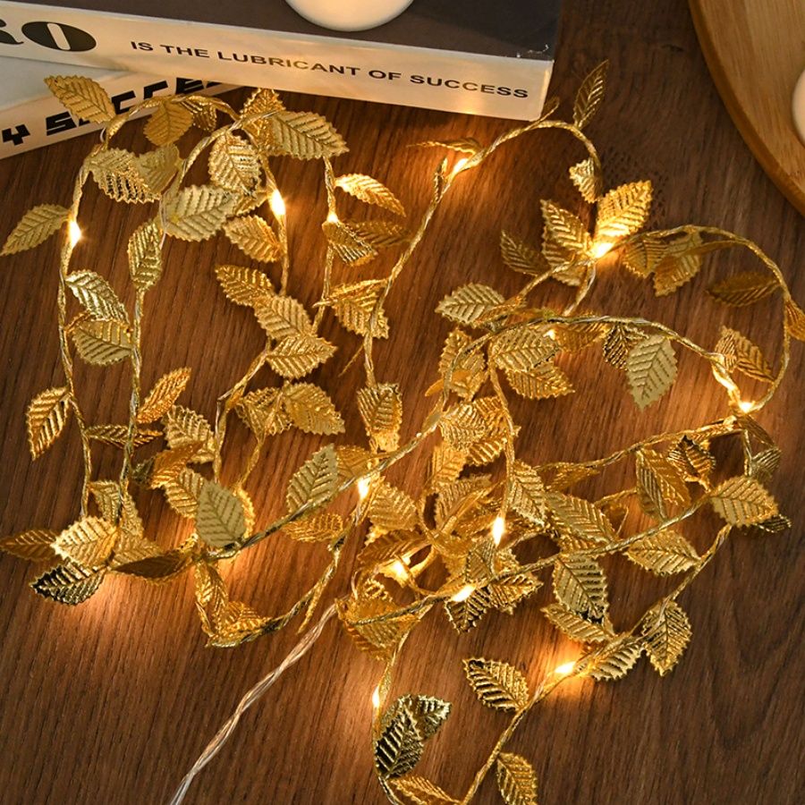 Golden Leaf Rattan Copper Wire - Outdoor Lighting Wire ulasan dan harga