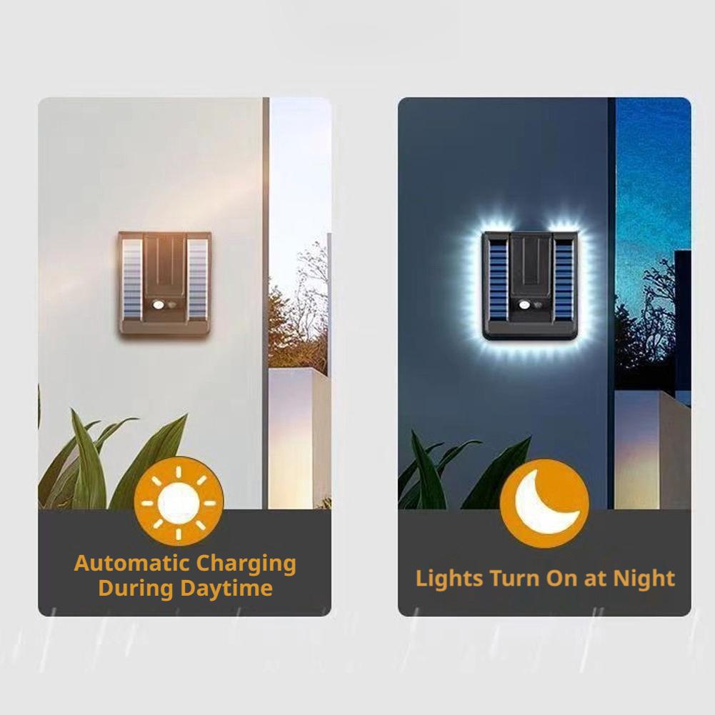 Foldable LED 120° Solar Light  - Outdoor Lighting With Motion Sensor ulasan dan harga