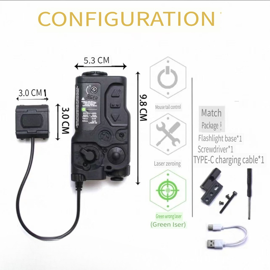 RAID-X RG Tactical Light Modul - Outdoor Lighting Install ulasan dan harga