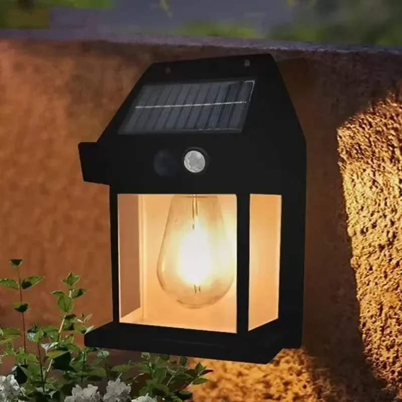 Outdoor Solar Tungsten Wall Li - Outdoor Lighting With Motion Sensor ulasan dan harga