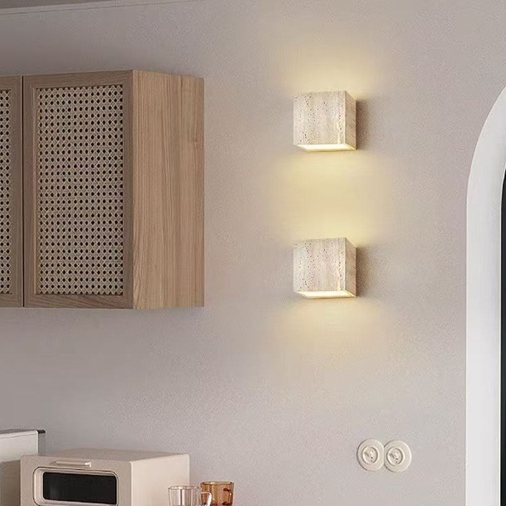 Natural Stone Wall Lamp IP65 O - Xl Outdoor Lighting ulasan dan harga