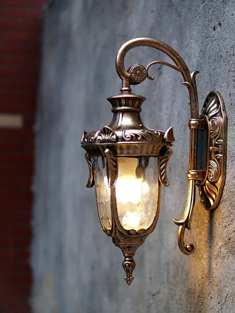 Retro European waterproof wall - Outdoor Lighting Restaurant ulasan dan harga