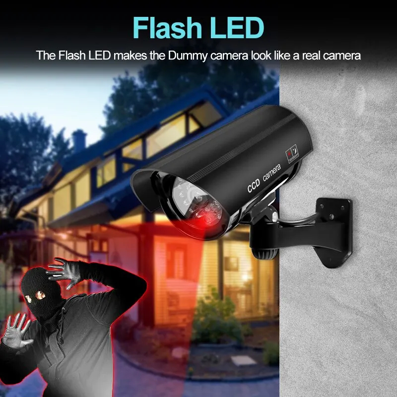 1PC Dummy Security Camera Watr - Outdoor Lighting Wire ulasan dan harga