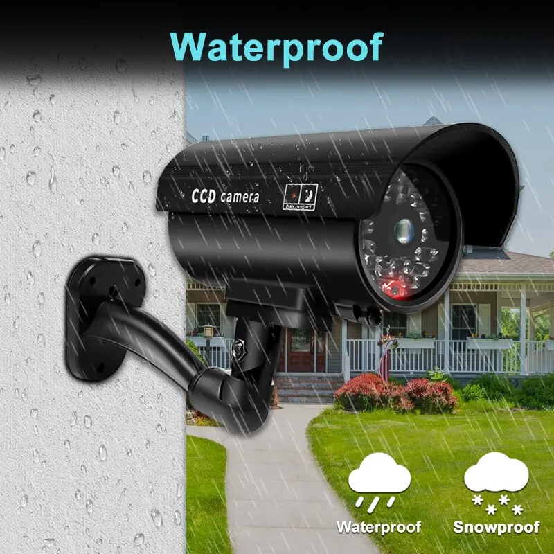 1PC Dummy Security Camera Watr - Outdoor Lighting Wire ulasan dan harga