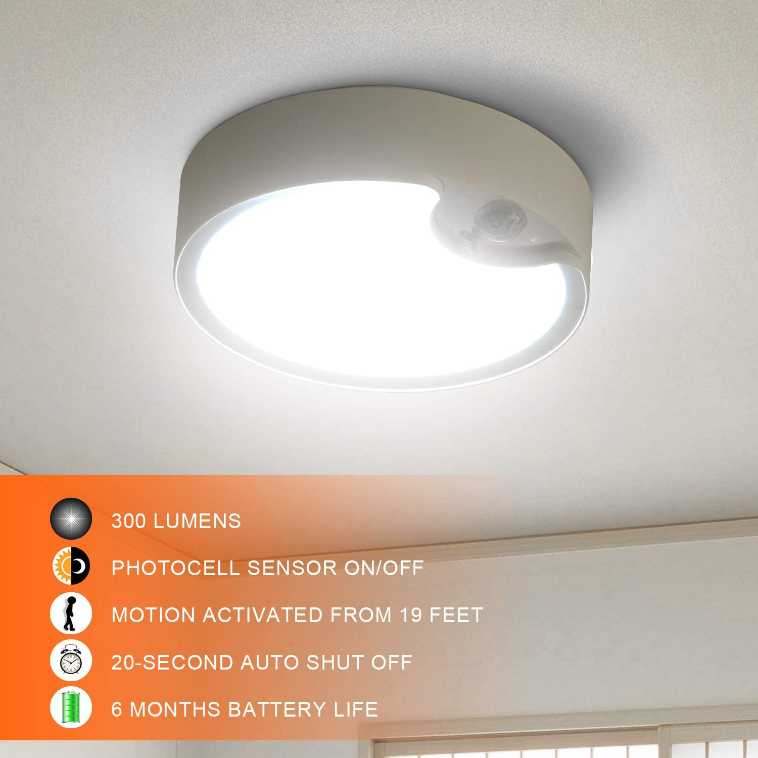 Motion Sensor Ceiling Lights B - Outdoor Lighting With Motion Sensor ulasan dan harga