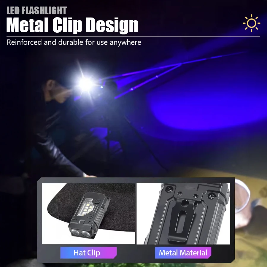Mini Keychain EDC Flashlight - - Outdoor Lighting Guide ulasan dan harga