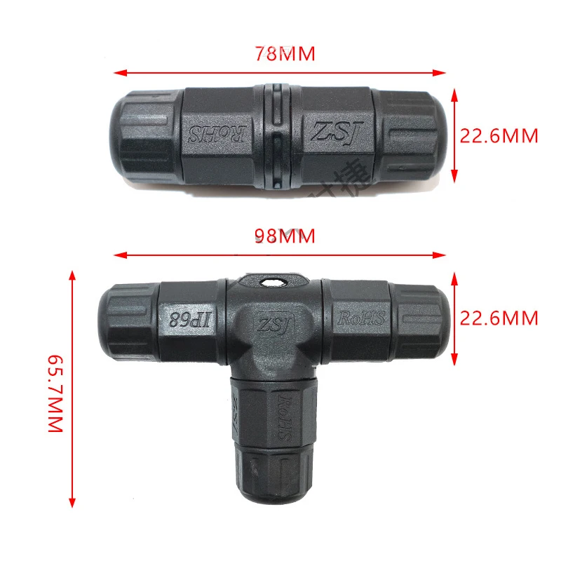 2Pin L20 Cable Connector for L - Outdoor Lighting Joint Box ulasan dan harga