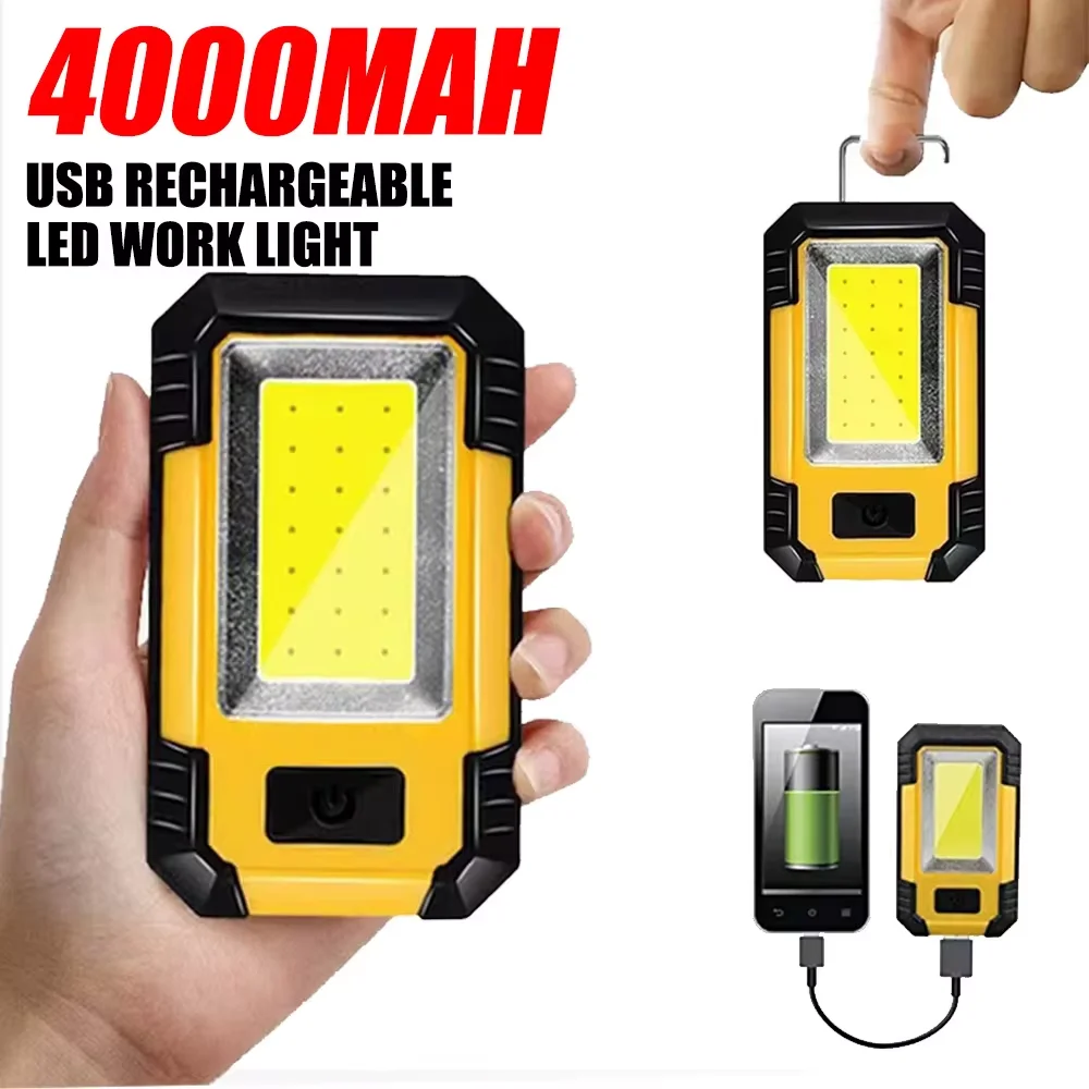 Portable 4000MaH Rechargeable  - Outdoor Lighting Usa ulasan dan harga