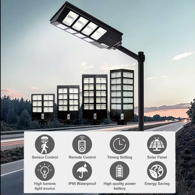 9W Solar LED Street Light Outd - Outdoor Lighting With Motion Sensor ulasan dan harga