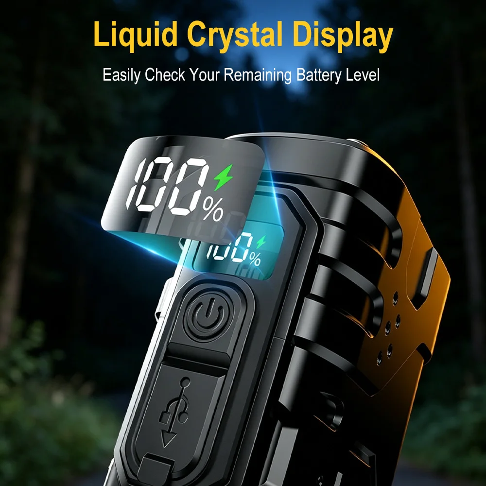 BORUIiT Hand Crank EDC LED Fla - Outdoor Lighting Usa ulasan dan harga