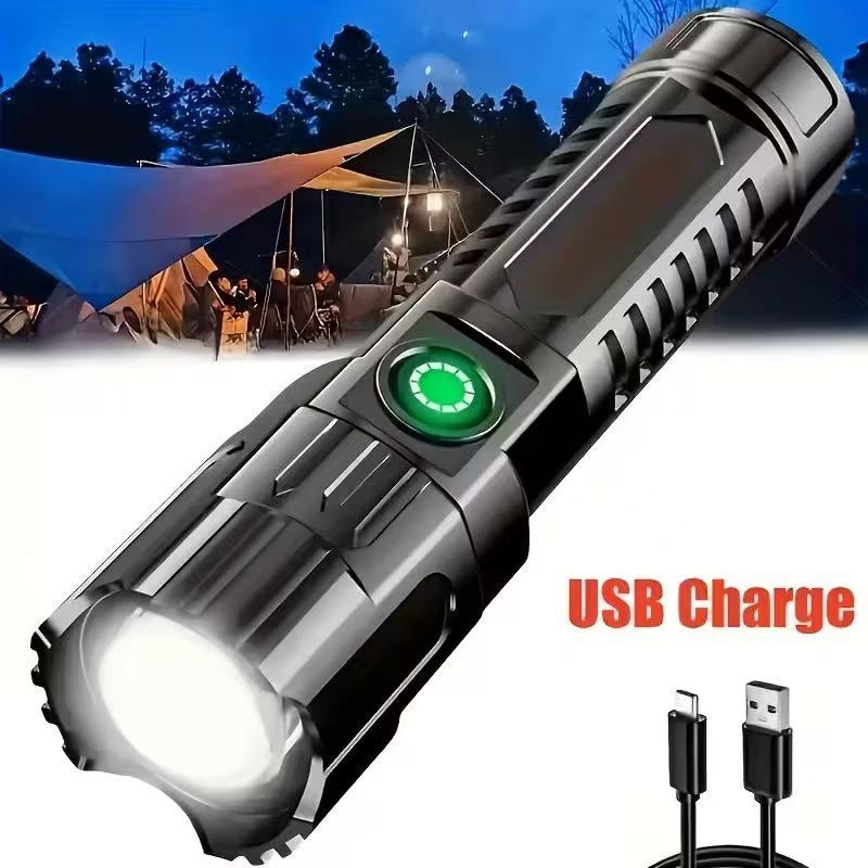 New High-power Led Flashlight  - Outdoor Lighting Guide ulasan dan harga