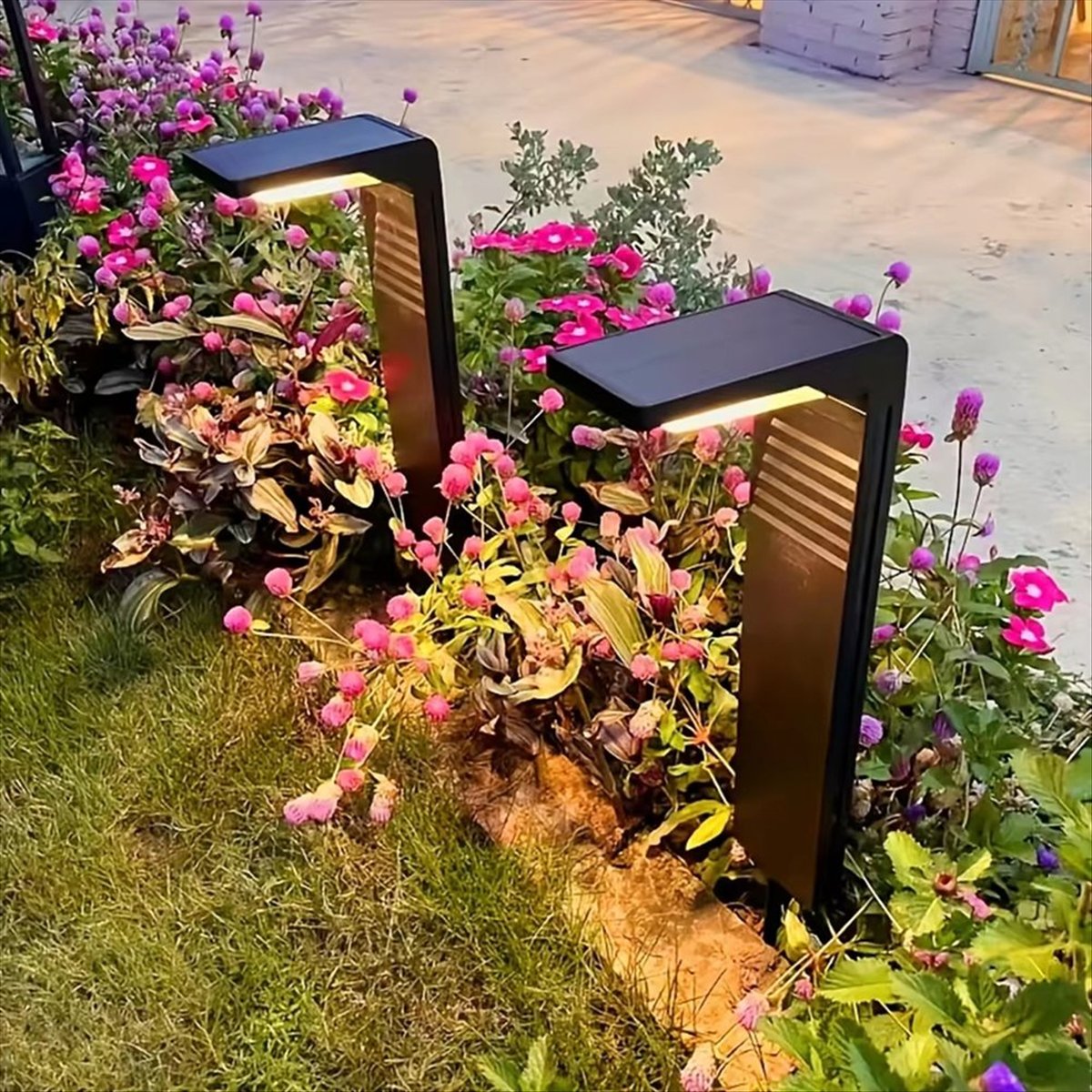 Y17A Outdoor Solar Garden Ligh - Outdoor Lighting Install ulasan dan harga