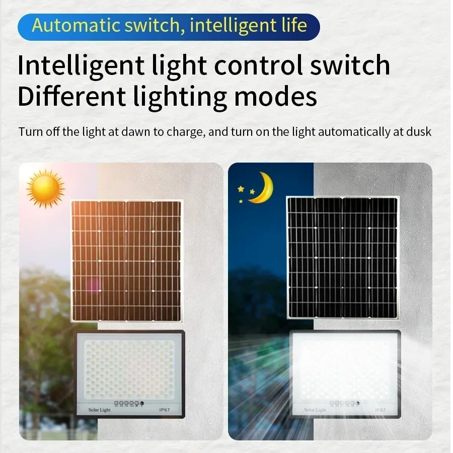 500W Solar Lights Outdoor Gard - Xl Outdoor Lighting ulasan dan harga