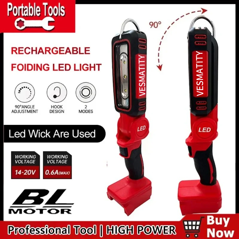 Super Bright 90° LED Work Ligh - Outdoor Lighting Milwaukee ulasan dan harga